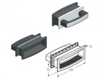 Ручка Alutech HGI007